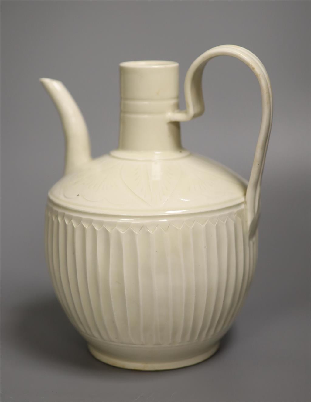 A Chinese Ding type ewer, height 21cm